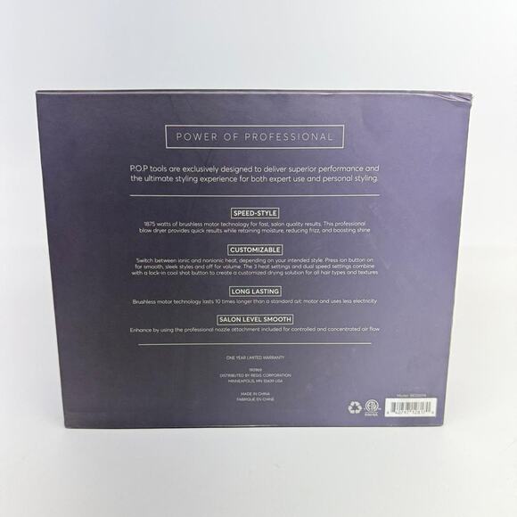 Regis Ionic Professional Hair Dryer – Lightweight, New - Picture 2 of 3
